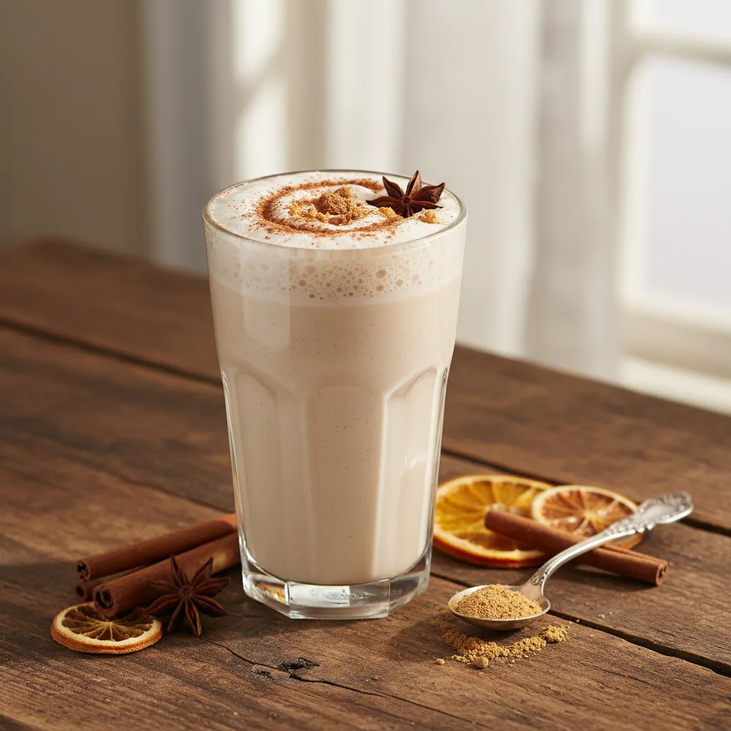Cinnamon Infused Gingerbread Spice Smoothie