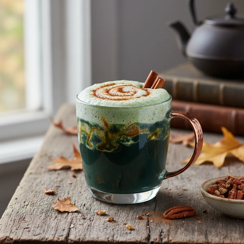 Cinnamon Maple Spirulina Infusion
