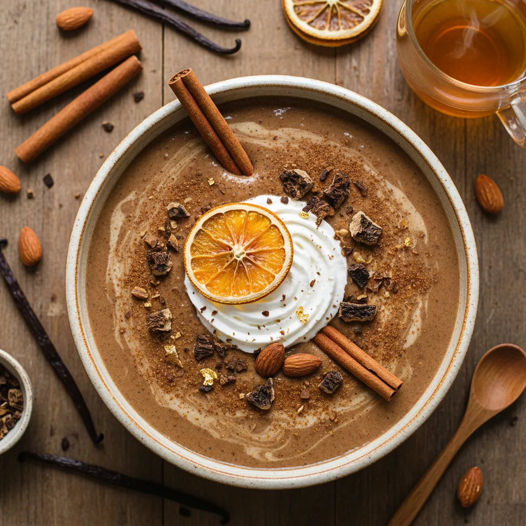 Cinnamon Vanilla Chaga Mushroom Smoothie