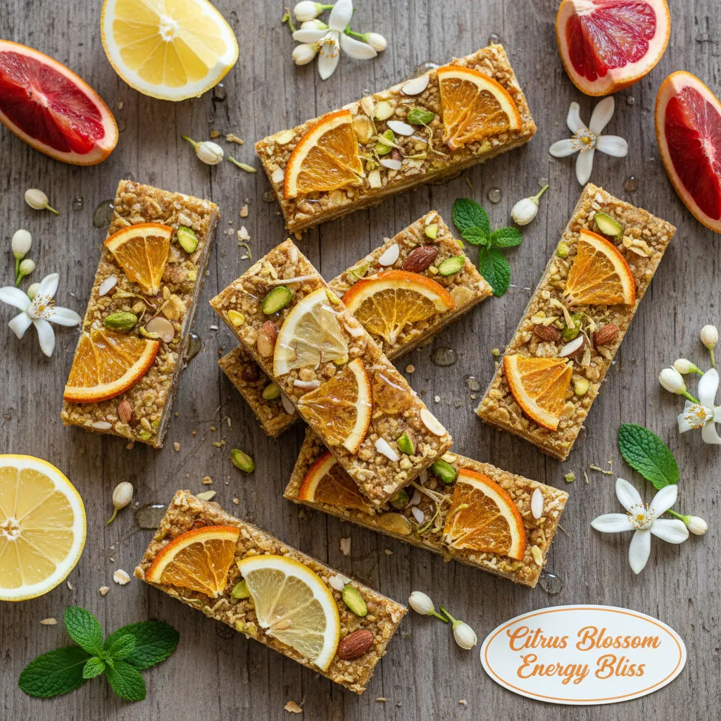 Citrus Blossom Energy Bliss Bars