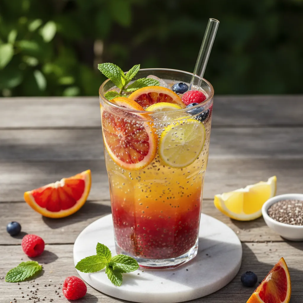 Citrus Chia Infusion Sparkler