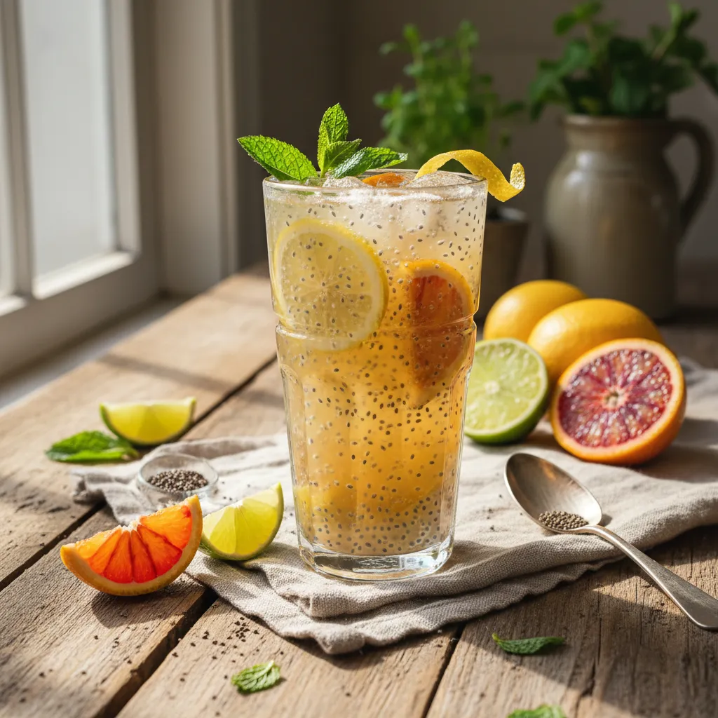 Citrus Chia Infusion Sparkler