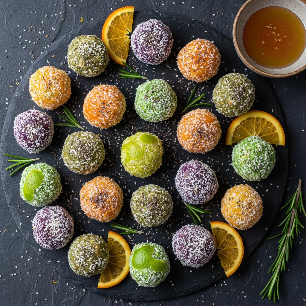 Citrus Rosemary Chia Energy Bombs