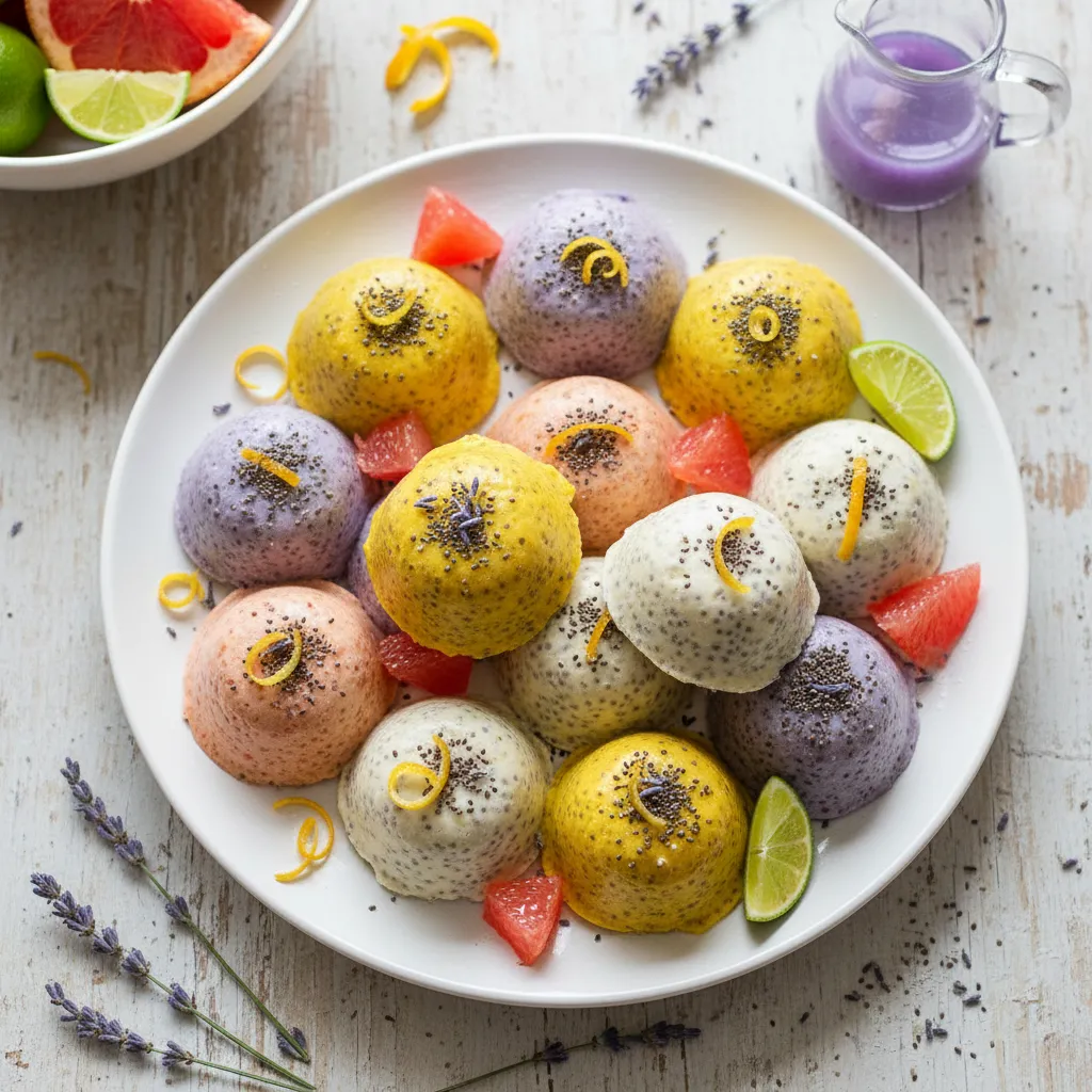 Citrus & Lavender Infused Chia Dream Bites