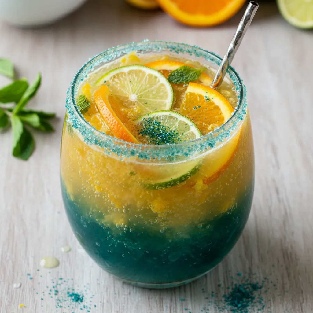 Citrus & Spirulina Sparkling Boost