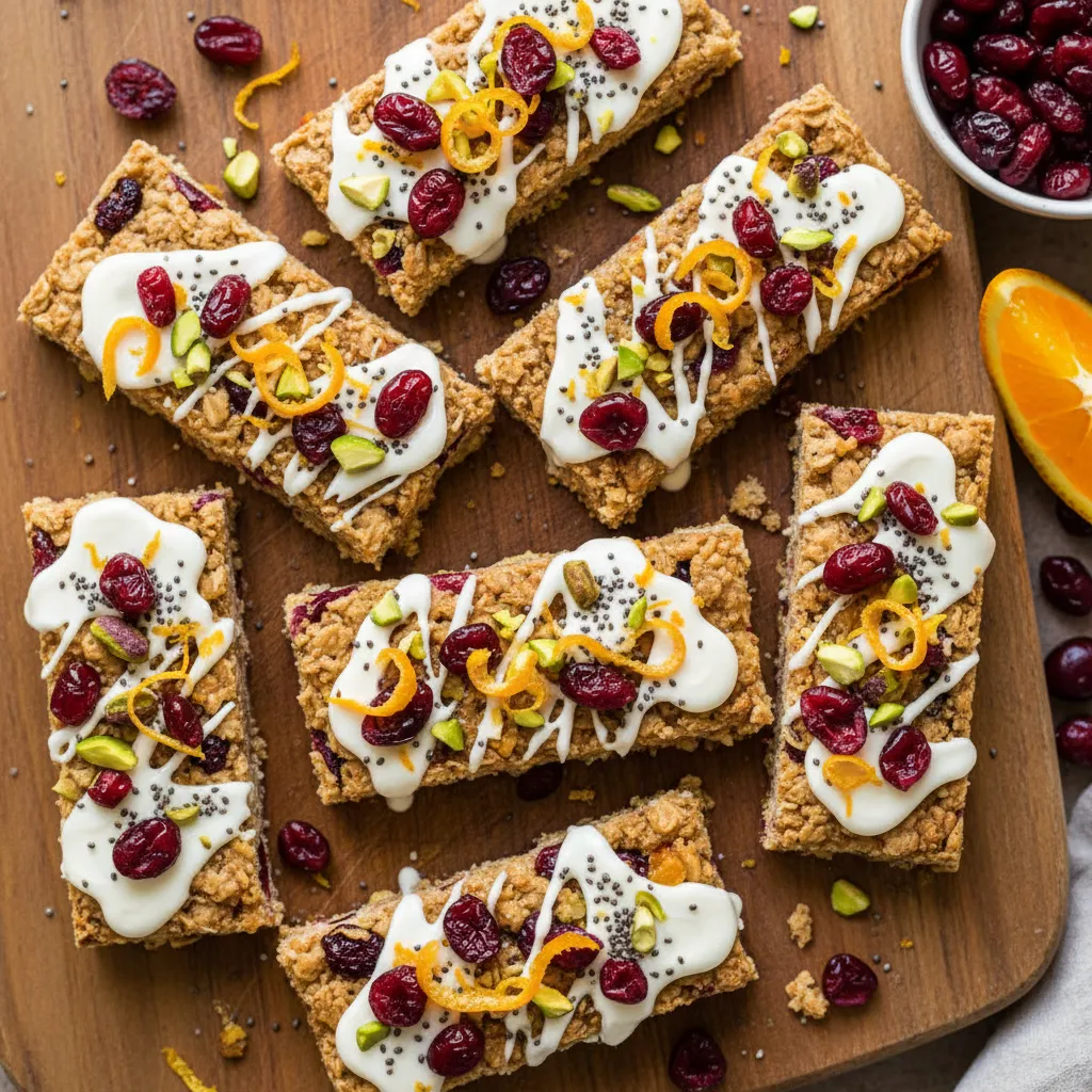 Cranberry Citrus Dream Protein Bars