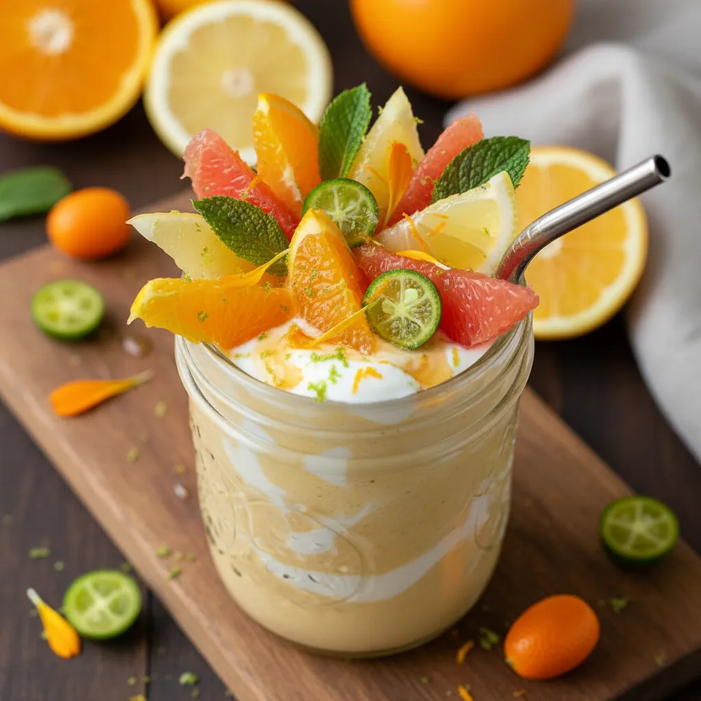 Creamy Citrus Dream Smoothie with Seasonal Citrus Medley