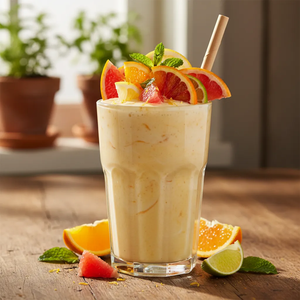 Creamy Citrus Dream Smoothie with Seasonal Citrus Medley
