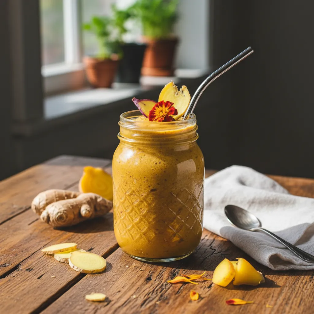 Golden Beet and Ginger Infusion Smoothie