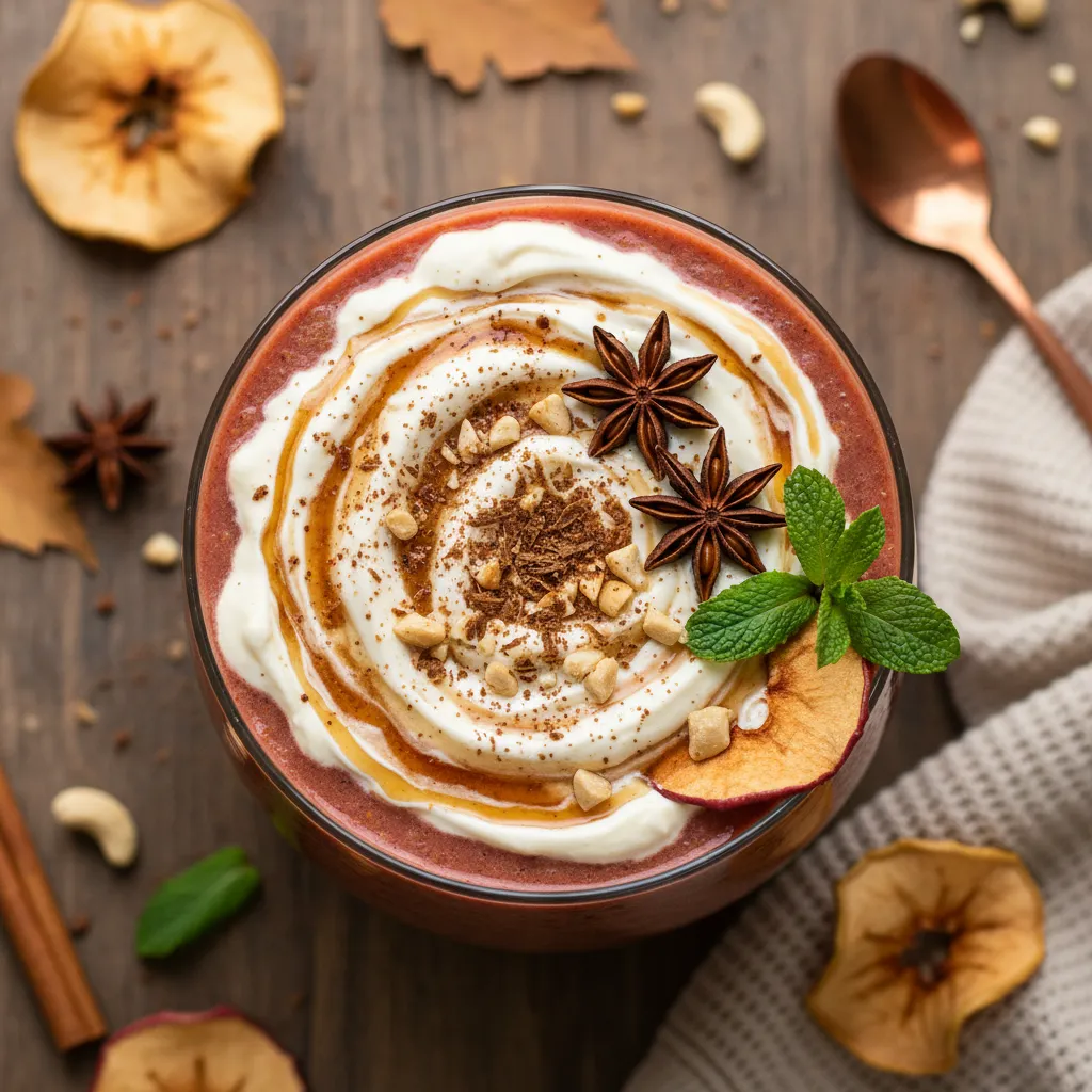 Harvest Spice Apple Chai Smoothie with Cashew Cream