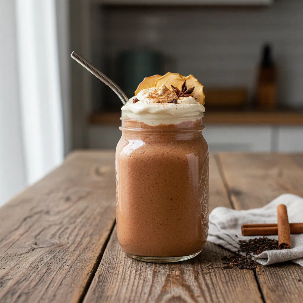 Harvest Spice Apple Chai Smoothie with Cashew Cream