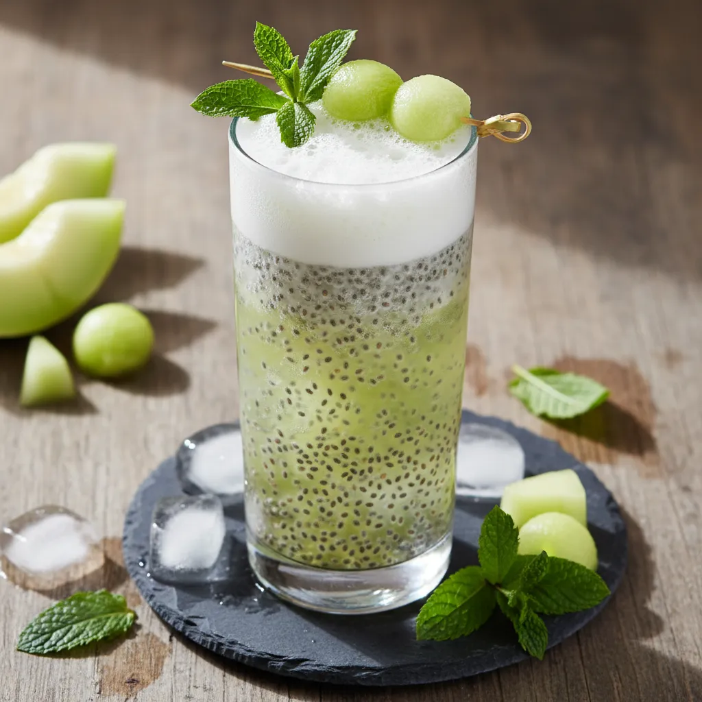 Honeydew Mint Chia Sparkler