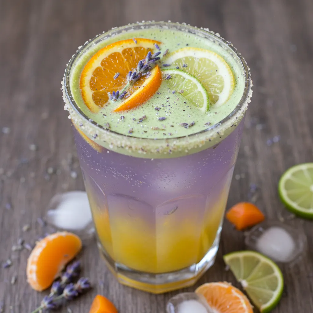 Lavender Citrus Matcha Sparkler