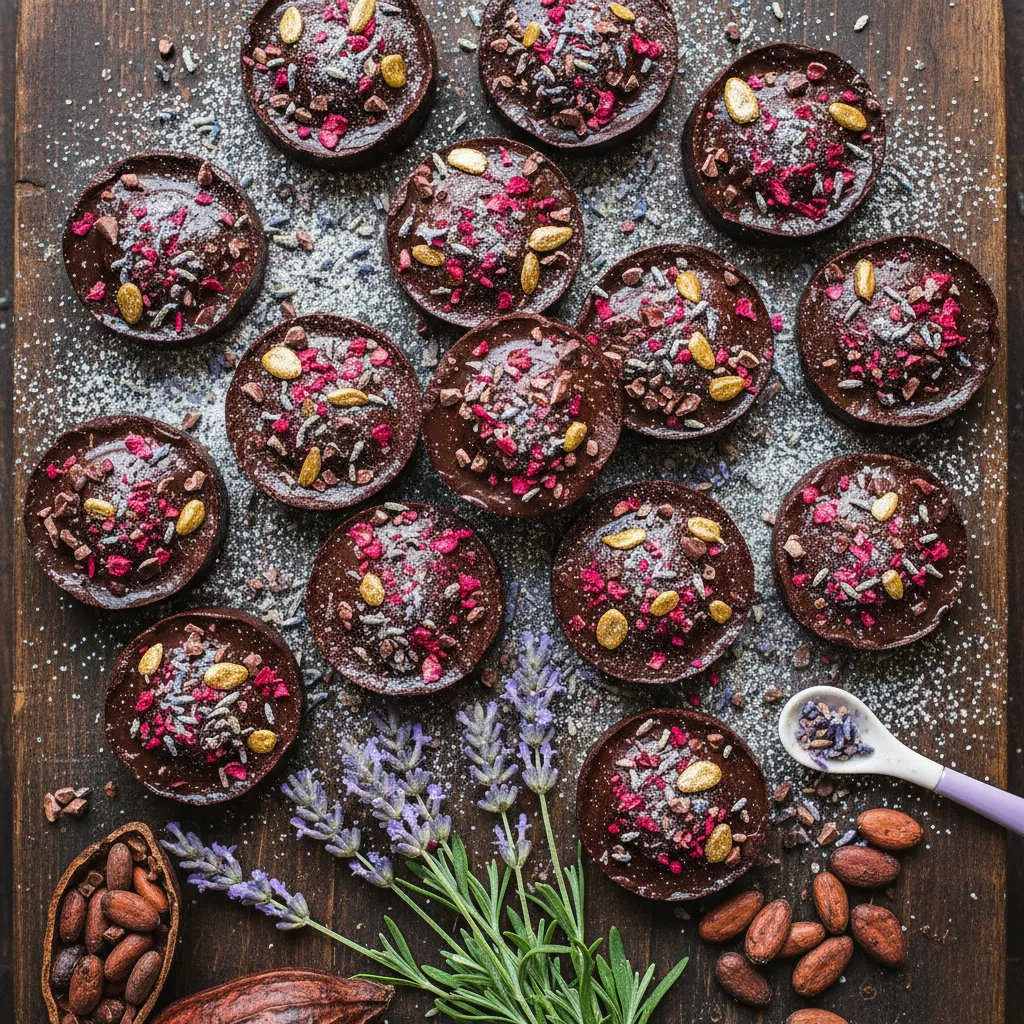 Lavender Infused Choco-Cacao Bliss Bites