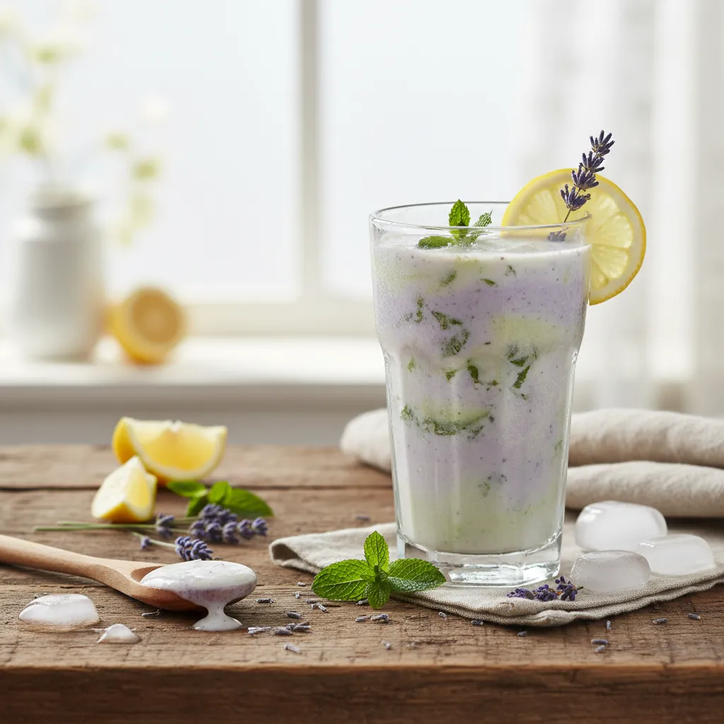 Lavender Mint Citrus Refresher Smoothie