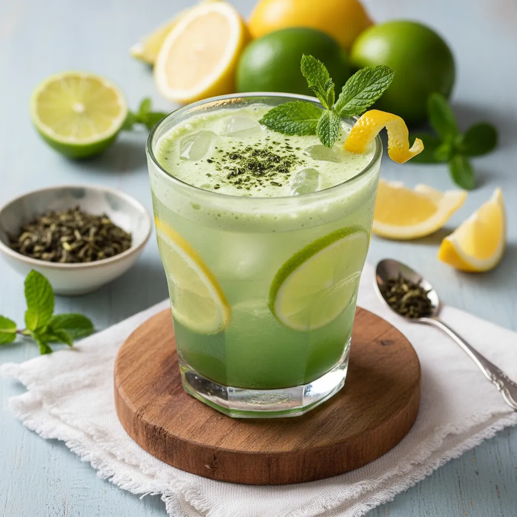 Matcha Mint Refreshing Citrus Elixir