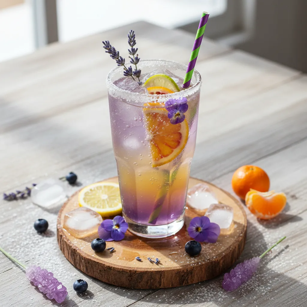 Refreshing Lavender Citrus Sparkler