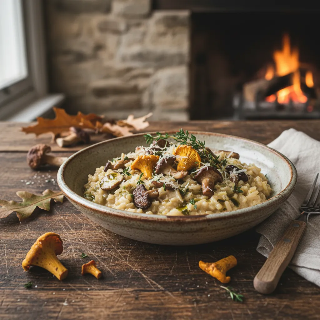 Savory Mushroom Risotto