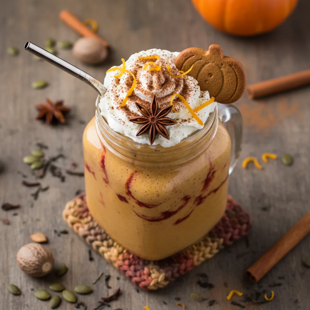 Spiced Pumpkin Chai Smoothie