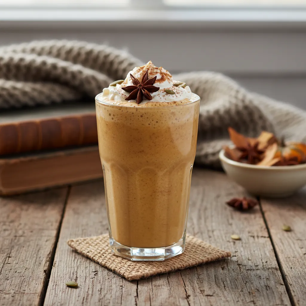 Spiced Pumpkin Chai Smoothie