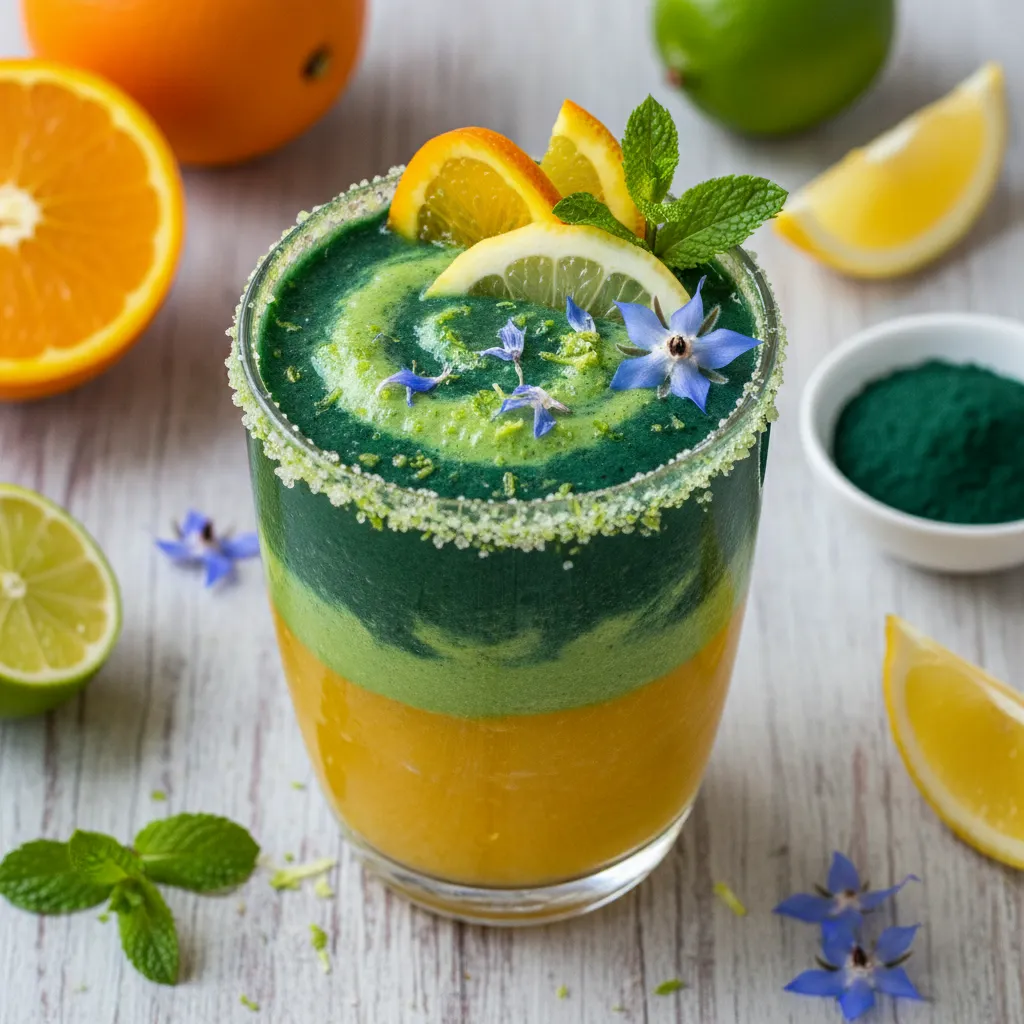 Spirulina Citrus Splash Smoothie