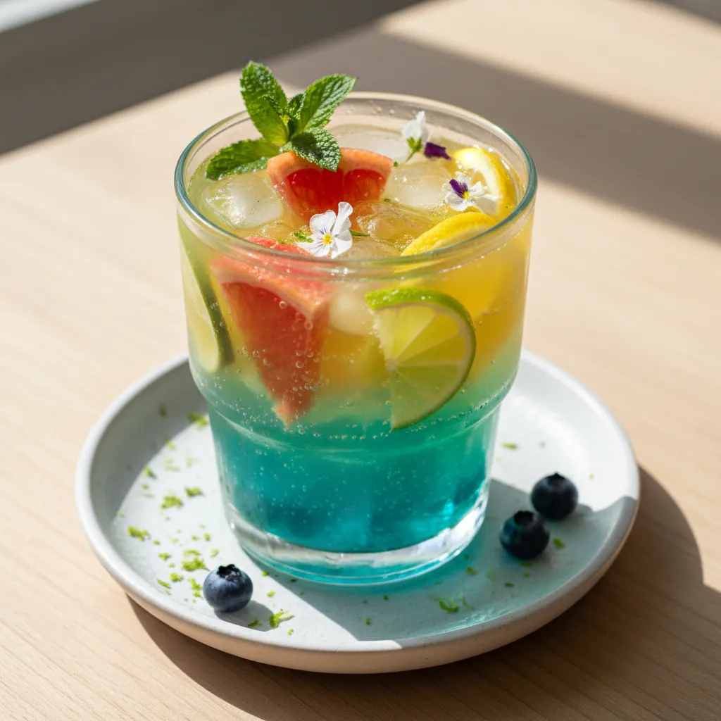 Spring Citrus and Spirulina Refresher