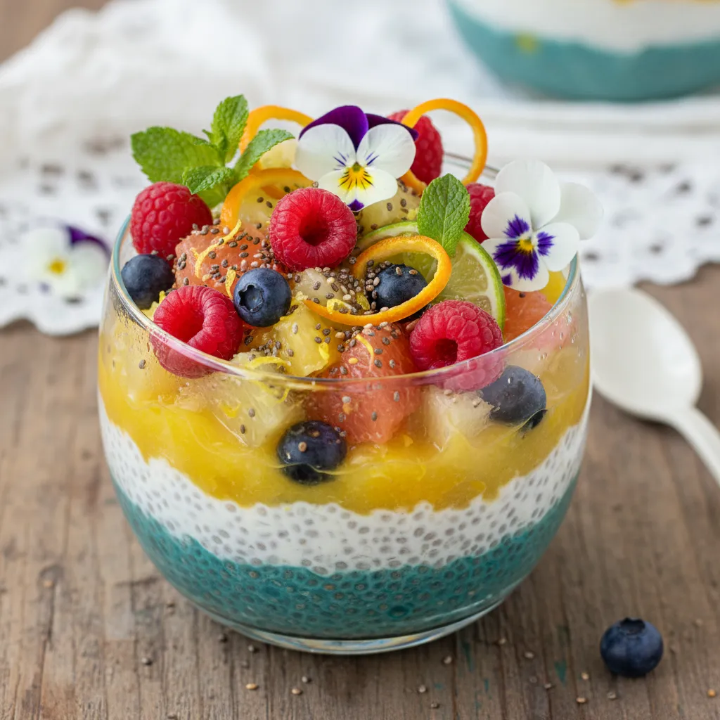 Springtime Spirulina Citrus Chia Delight