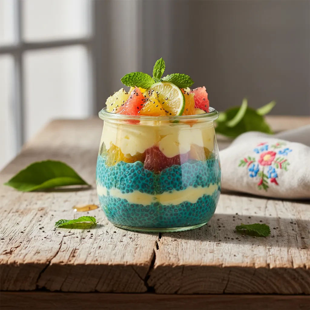 Springtime Spirulina Citrus Chia Delight