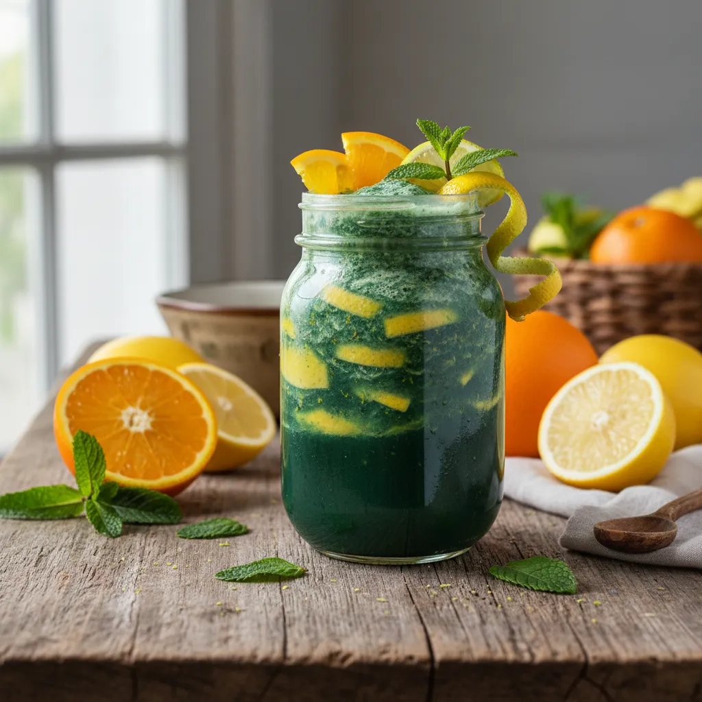 Surprising Spirulina Citrus Blast Smoothie