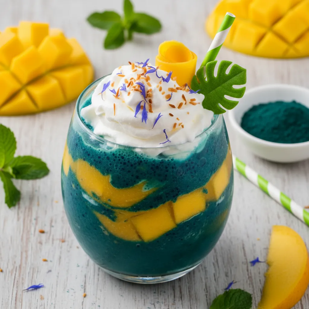 Tropical Spirulina Mango Splash