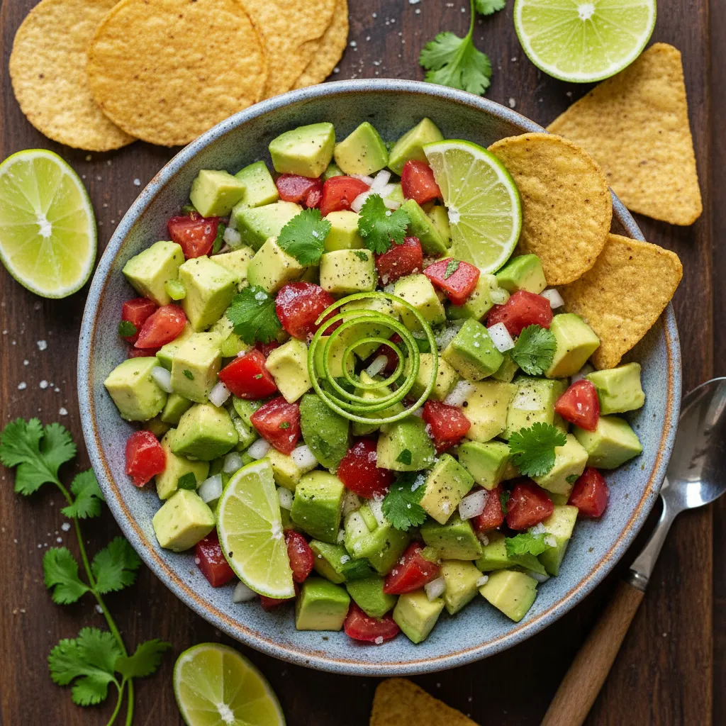 Zesty Avocado Lime Salsa