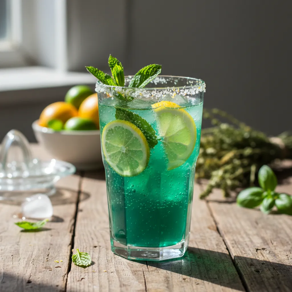 Zesty Spirulina Citrus Refresher